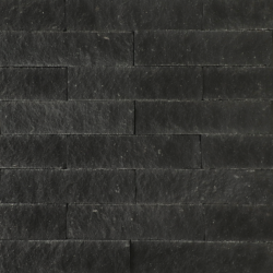 Wallblock Split 12x15x60 Antraciet - enkelzijdig gekloofd Stapelblokken