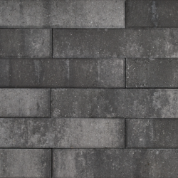Wallblock facet Zeeuws Bont 12x60x12 Stapelblokken