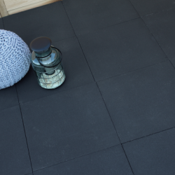 Estetico Pit Black 60x60x4 Beton tegels