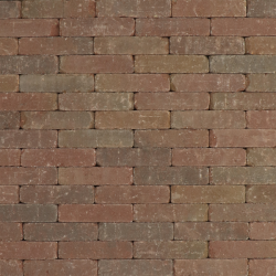 Metro Trommelsteen waalformaten Brons genuanceerd 5x20x7 Beton klinkers
