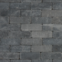 Metro Trommelsteen dikformaten Antraciet 7x21x7 Beton klinkers