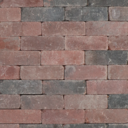 Metro Trommelsteen 21x7x7 rood genuanceerd Beton klinkers