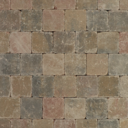 Metro Trommelsteen Brons genuanceerd 15x15x6 Beton klinkers