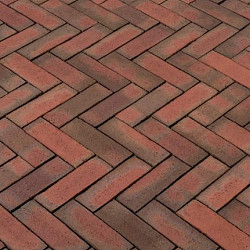 DF85 Lumino Rood-paars genuanceerd 6,7x20,6x8,5 Strak Gebakken klinkers