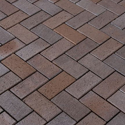 KF52 Terra Genova Blauw-bruin 10x20x5,2 Strak Gebakken klinkers