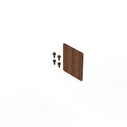Koppelplaat-10 Corten Borderrand cortenstaal 