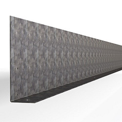 Kantopsluiting Stroke Verzinkt (flg) 300x16,5 Borderrand cortenstaal 