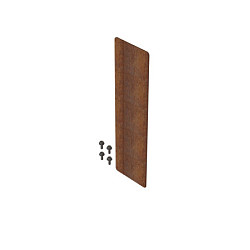Koppelplaat-27,7 Corten Borderrand cortenstaal 
