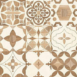 GeoCeramica Mywood Decora 60x60x4 Keramische tegels