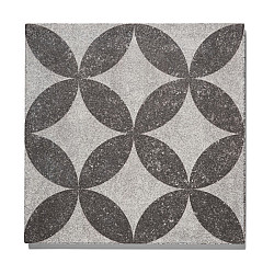 GeoProArte Design Flowers White Flower 60x60x4 Beton tegels