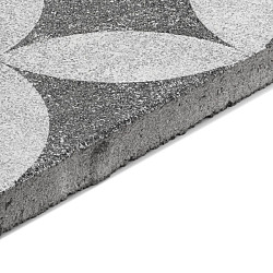 GeoProArte Design Flowers Dark Flower 60x60x4 Beton tegels
