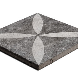 GeoProArte Design Flowers Anticum Flower 60x60x4 Beton tegels