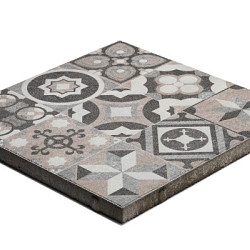GeoProArte Design Mosaic Md Taupe Deco 60x60x4 Beton tegels