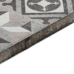 GeoProArte Design Mosaic Md Taupe Deco 60x60x4 Beton tegels