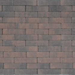 Tremico waalformaat Brons 5x20x6 Beton klinkers