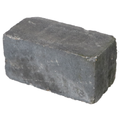 Wallblock old Antraciet 15x15x30 Stapelblokken