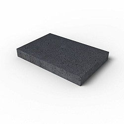 Oud Hollandse tegel,zonder facet Antraciet 40x60x7 Beton tegels