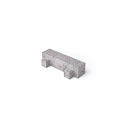 Betonklinker Grijs 10x40x10 Met nok  (Prijs op aanvraag, afhankelijk van ordergrootte) Stenen en klinkers