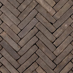 WF80 Incana WS Classica Bruin zwart onbezand Waalformaat 5x20x8 Getrommeld Gebakken klinkers