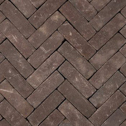 DF80 Norton Natura Paars blauw bezand Dikformaat 6,5x20x8 Getrommeld Gebakken klinkers