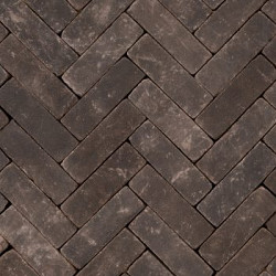 UDF60 Preston Natura Bruin zwart bezand Dikformaat 6,5x20x6 Getrommeld Gebakken klinkers