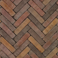 UWF60 Supraton Vida Mix Waalformaat 5x20x6 Getrommeld Gebakken klinkers