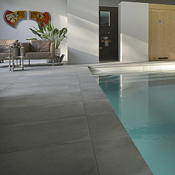 Solido Ceramica Cemento Taupe 60x60x3 Keramische tegels