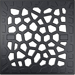 Voronoi rooster gietijzer 25 Goten