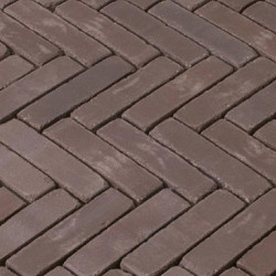 WF60 Westervoort Bruin bezand 5x20,4x6 Getrommeld Gebakken klinkers