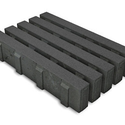 Outlet 17 - EcoSteen Stroke Antraciet 40x60x12 Aanbiedingen