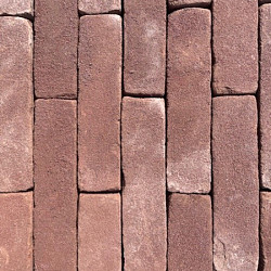 UWF60 Rivaton 5x20x6 Waalformaat Getrommeld Gebakken klinkers
