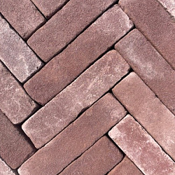 UWF60 Rivaton 5x20x6 Waalformaat Getrommeld Gebakken klinkers