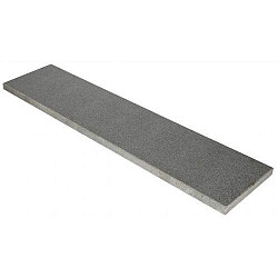 President Dark grey 100x20x3 Vijverrand, 6 zijdes verzoet, 8 facetranden Vijver- en zwembadrand