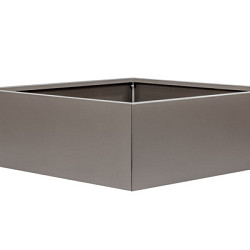 Plantenbak Vlak Taupe 180x150x60 cm TAUPE Bloembakken
