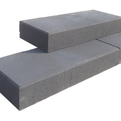 Traptrede strak Zwart 16x40x50 Traptreden