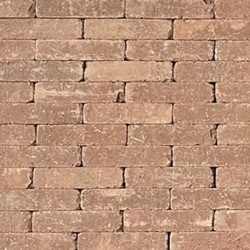 Tambour 21x7x7 Koperbruin Beton klinkers