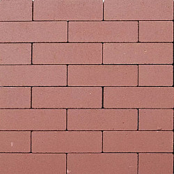 Strackstone Crown GRN+ DF 21x7x8 vlak wijnrood Beton klinkers