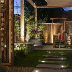 Integrated Puck black Grondspots