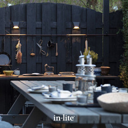 Wall Wedge rosé silver Wandlampen