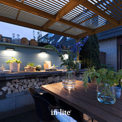 Wall Wedge slim dark grey Wandlampen