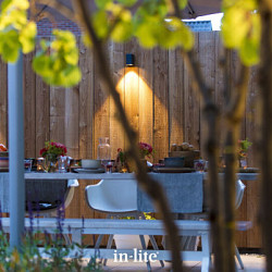 Wall Ace down corten Wandlampen