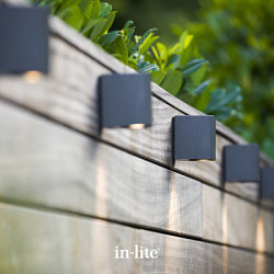 Wall Ace down corten 100-230V Wandlampen