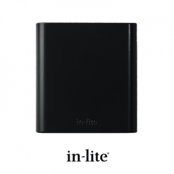 Wall Ace down flat grey 100-230v Wandlampen