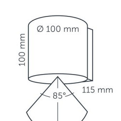 Wall Halo down Wandlampen