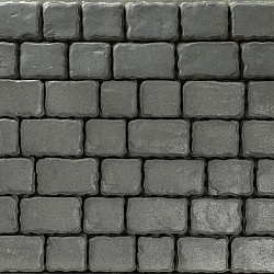 Courtstones Basalt 21/18/16/14/13x13x6 cm Natuursteen tegels 