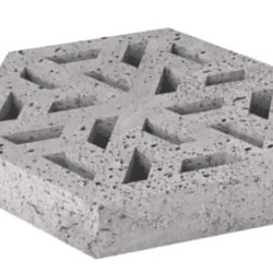 Tegel 6-Kant 37,5x37,5x7 Creme Oud Hollandse tegels 