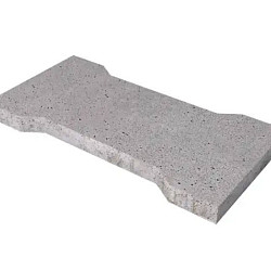 Eco-Tegel Lang 100x50x7 Grijs Waterdoorlatende bestrating