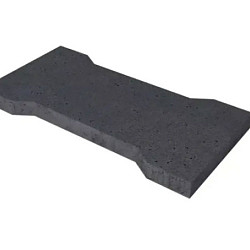 Eco-Tegel Lang 100x50x7 Antraciet Waterdoorlatende bestrating