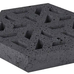 Eco-Tegel 37,5x37,5x7 Antraciet Waterdoorlatende bestrating