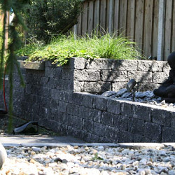 Splitblokken Antraciet 12x12x30 Stapelblokken